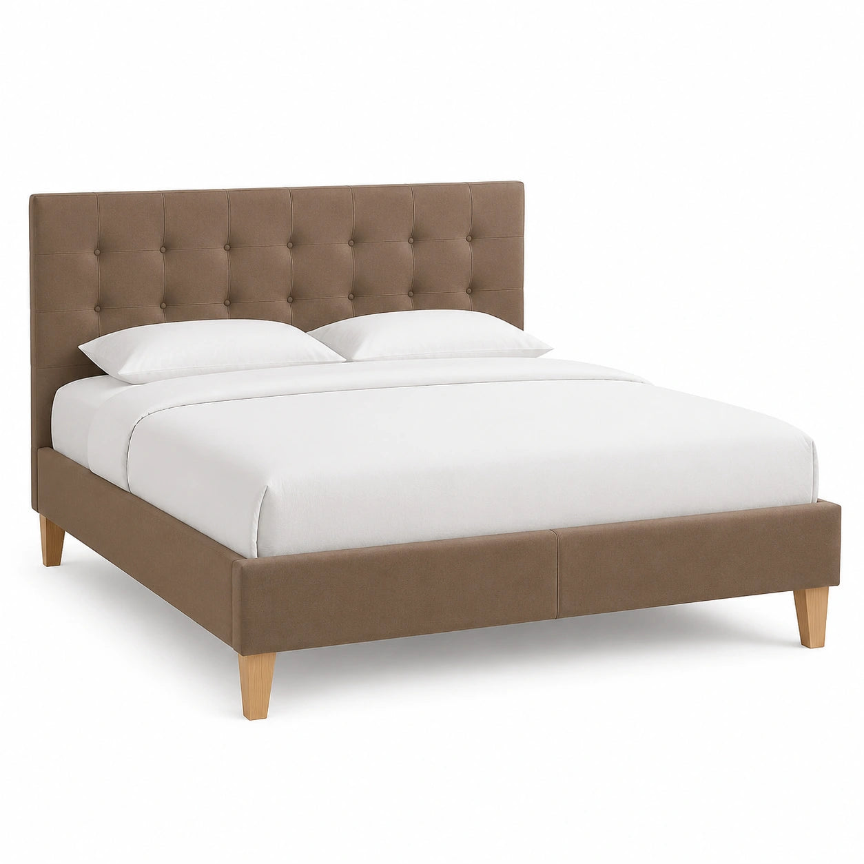 lit-confortable-avec-sommier-et-tete-de-lit-capitonnee-marron-ifvfjm7334qs