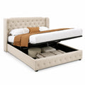 lit-adulte-rangement-avec-led-et-sommier-a-lattes-kawjla7298pv