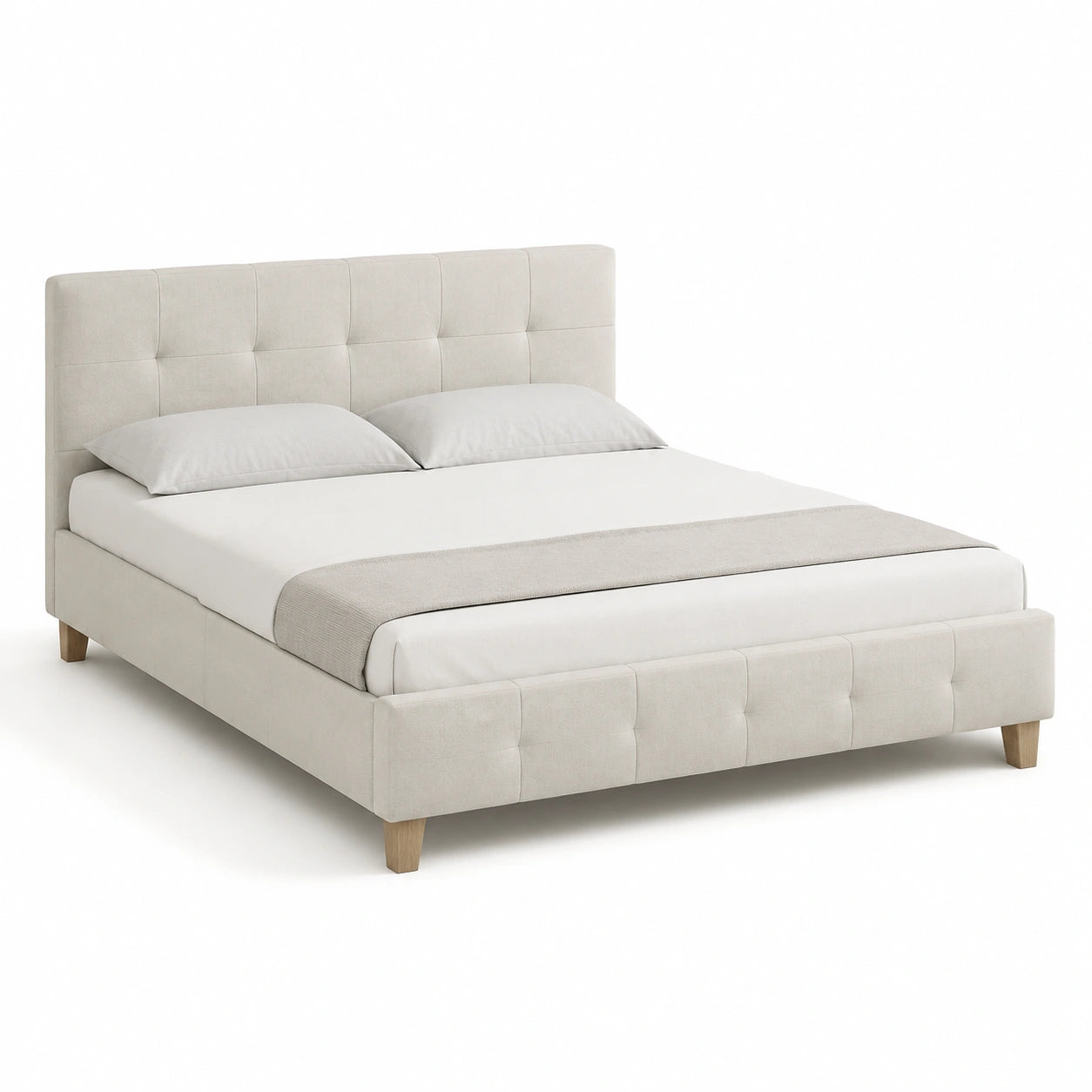lit-double-adulte-avec-sommier-et-tete-capitonnee-en-tissu-noir-hoxnew7329jf